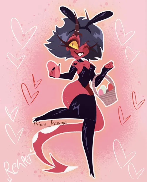 Anyone needing an Easter bunny?(Art by Prince_Papaya)