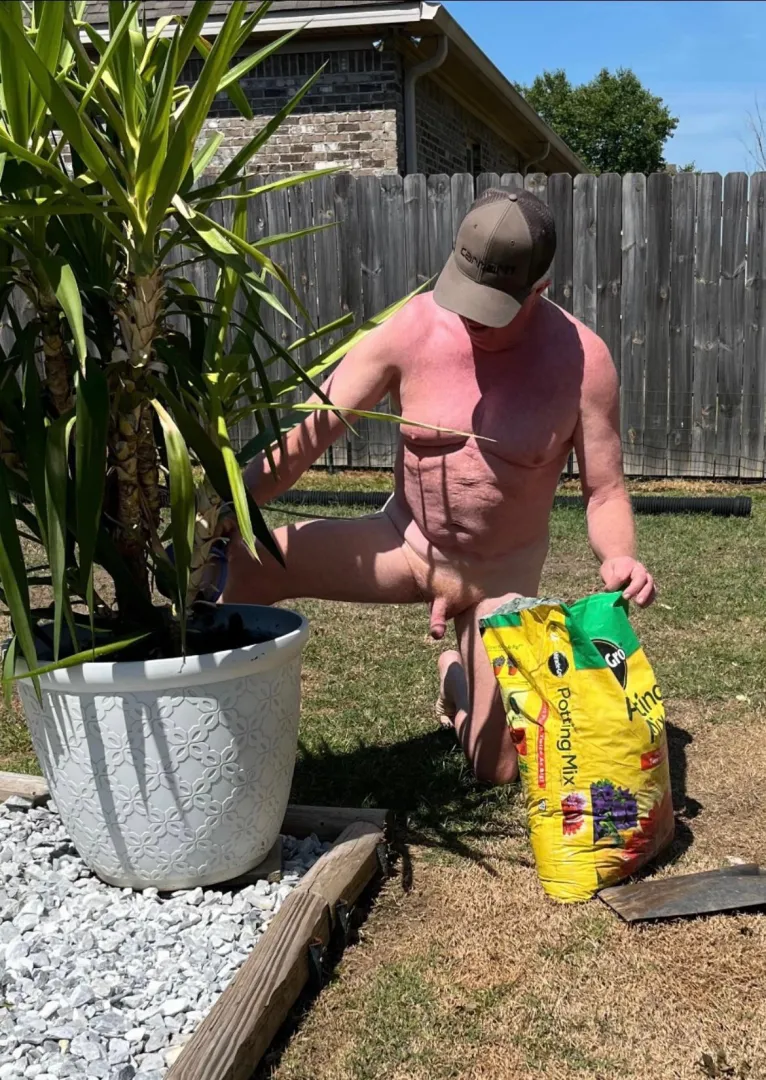 Beautiful day for yard work