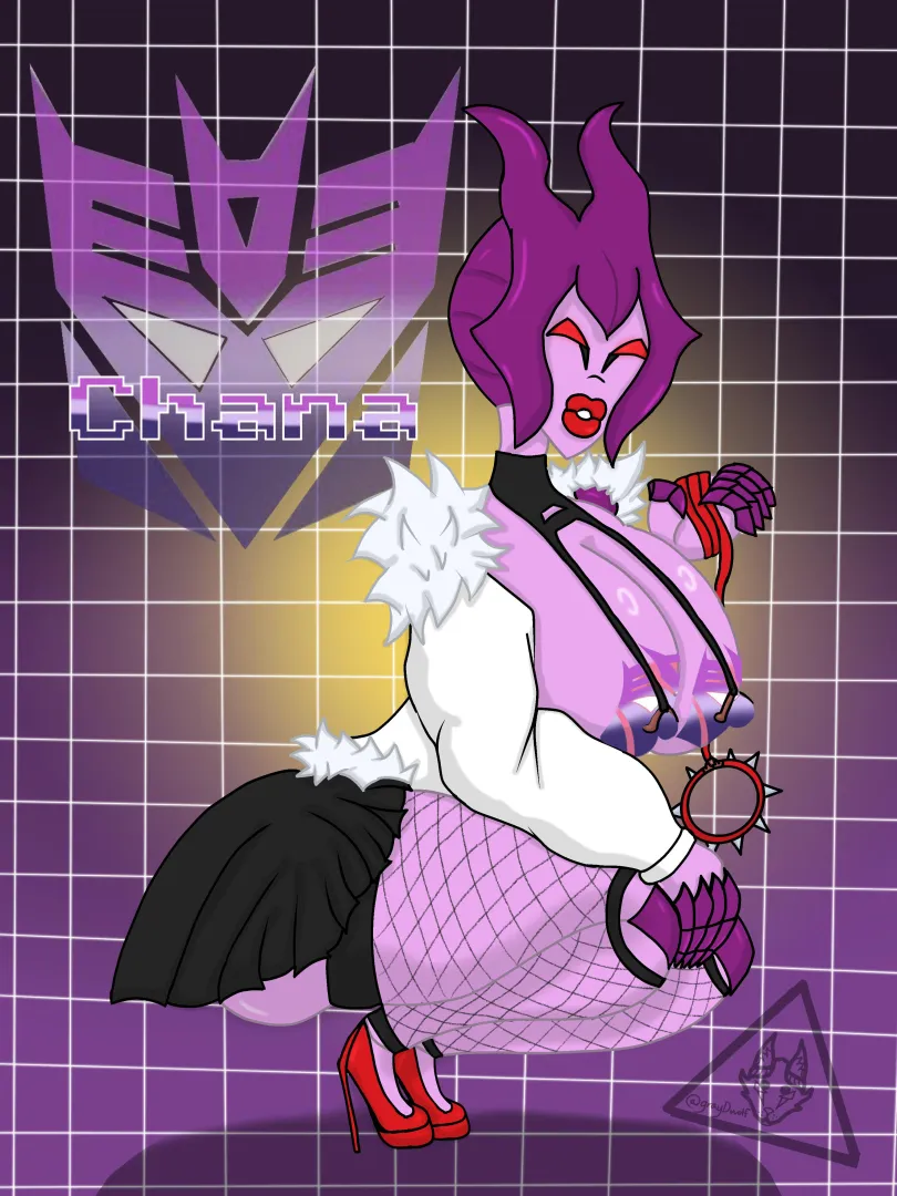 Chana Pinup [F] [OC] (grayDwolf69)