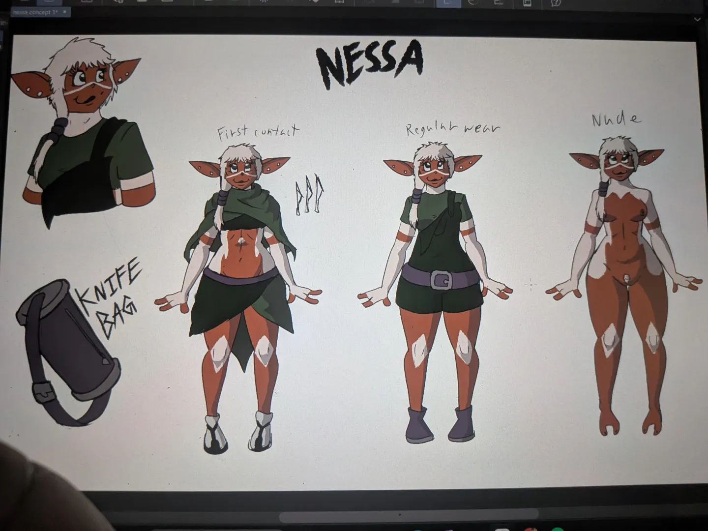 Character for an NSFW comic I'm working on!