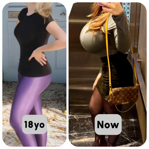 Comparing their projections is hilarious…they’ve gotten absolutely HUGE