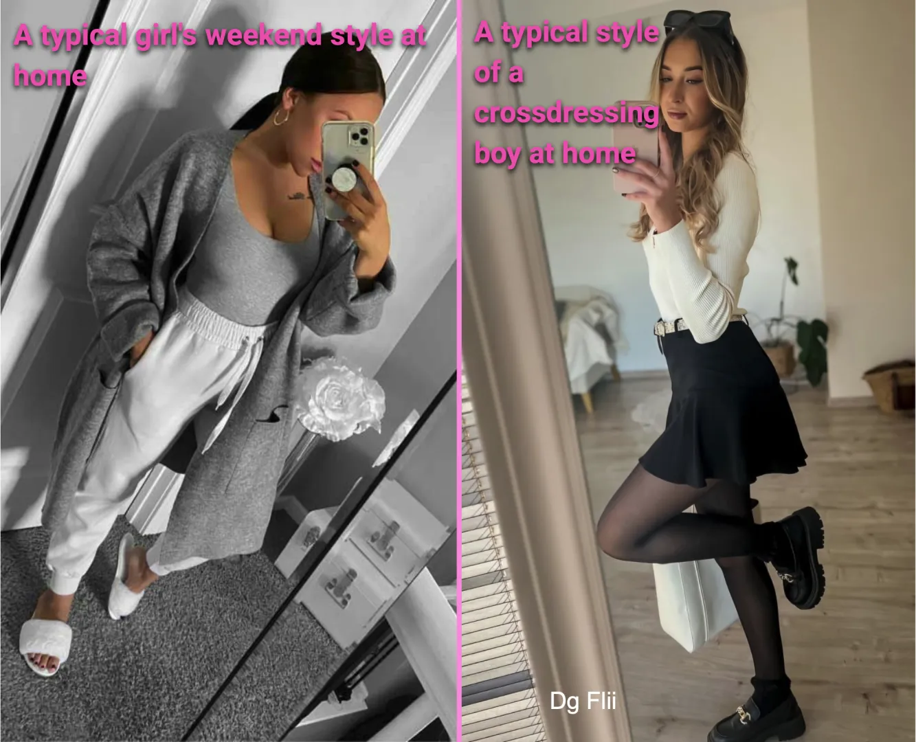 Crossdressers are sometimes more feminine than women