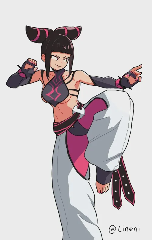 Daily Juri Fan Art: 4/10/26 - by Lineni