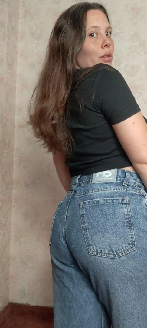 Denim hugs me in all the right places