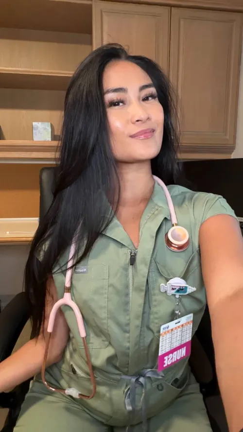 Ever wished you could play with a nurse? What if that wish came true right now?