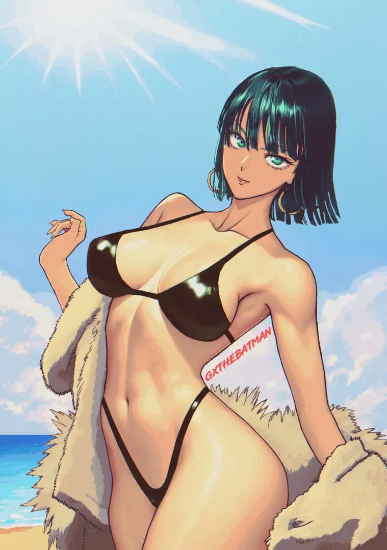 Fubuki at the beach - Ch 195 [One Punch Man]