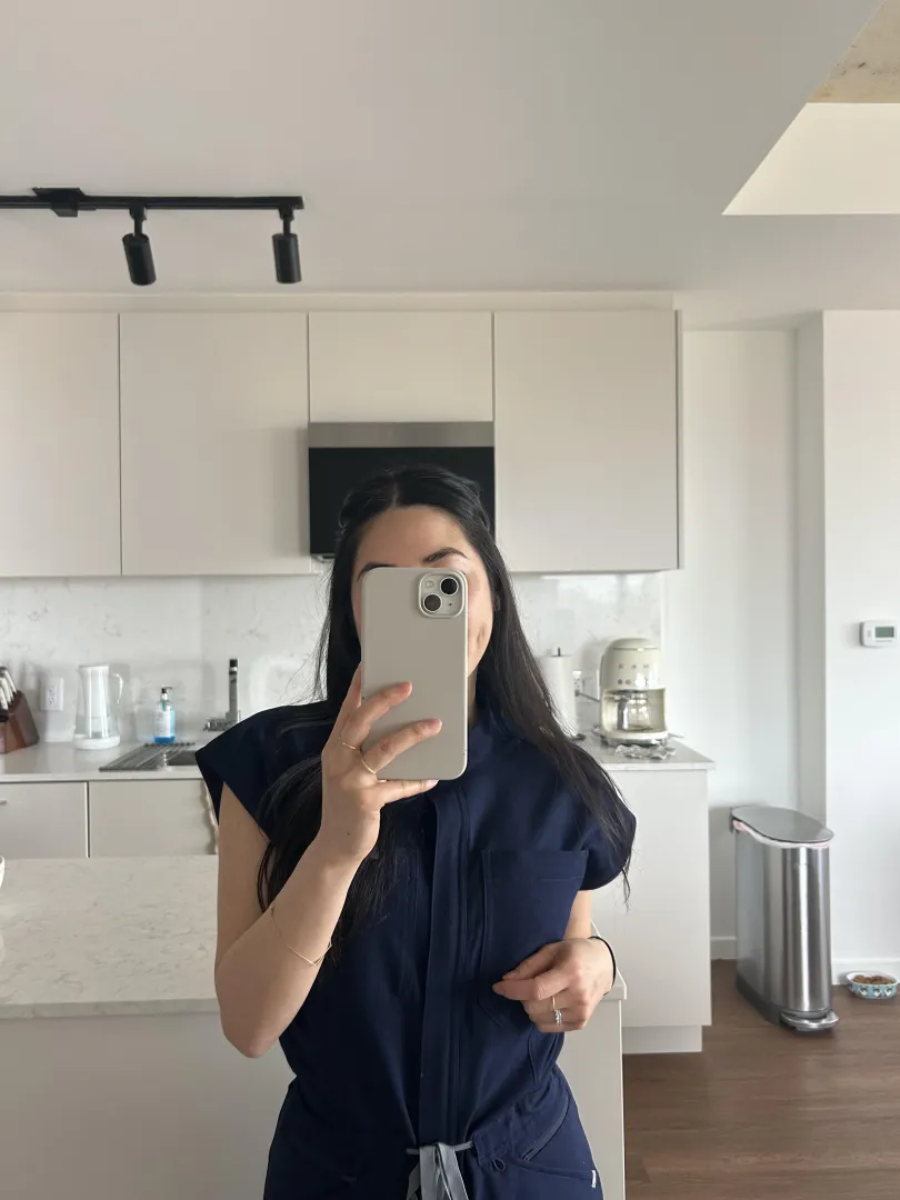 Just your regular nurse over here 