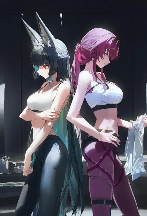 Kafka & Miyabi [HSR & ZZZ]