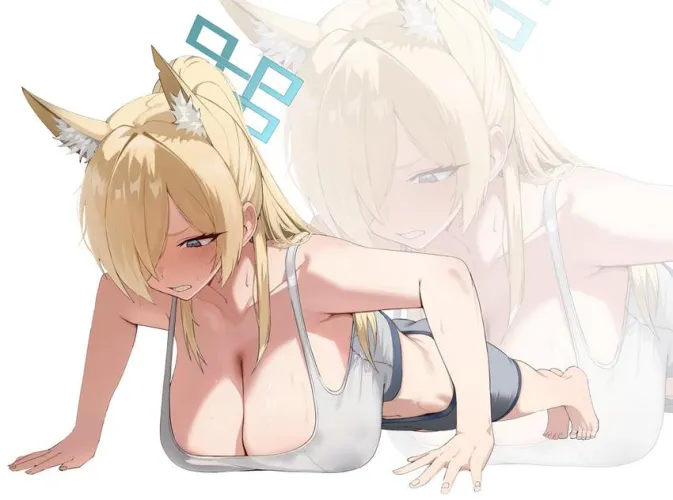 Kanna Push-Up [Blue Archive]