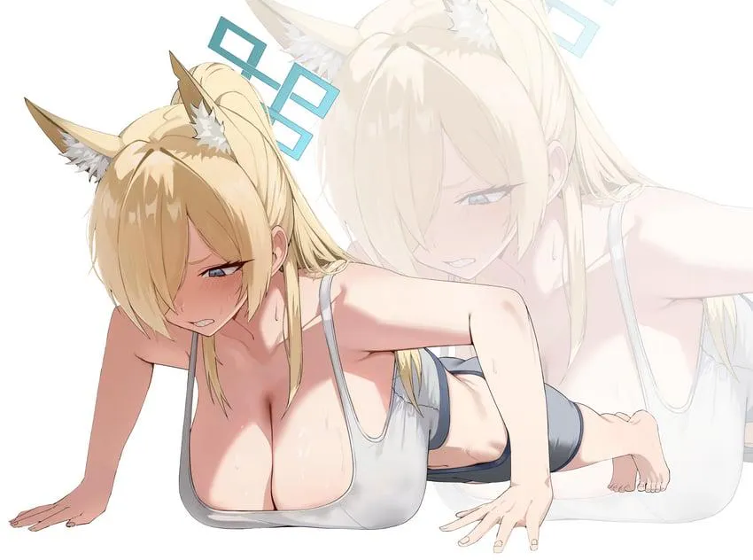 Kanna Push-Up [Blue Archive]