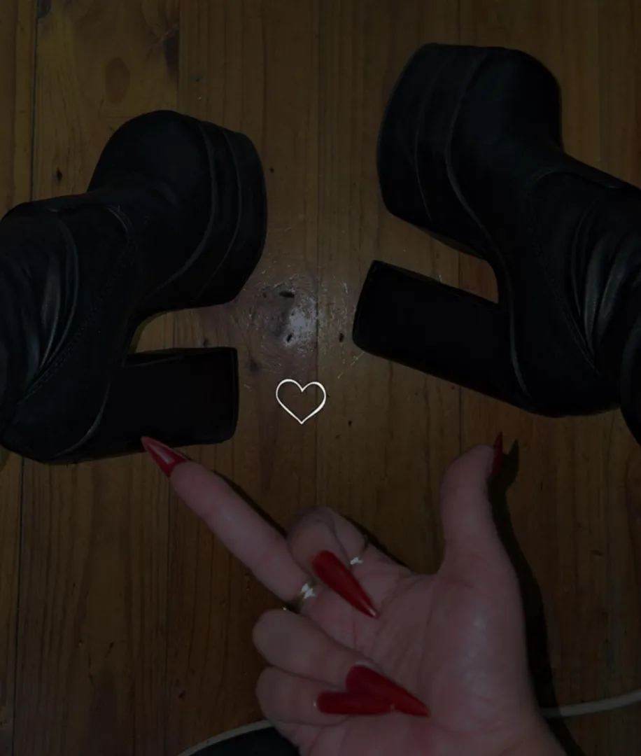  my boots are so cute don’t you think ?