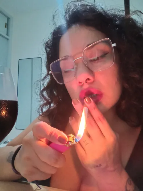 Open your mouth and I'll pass you the smoke