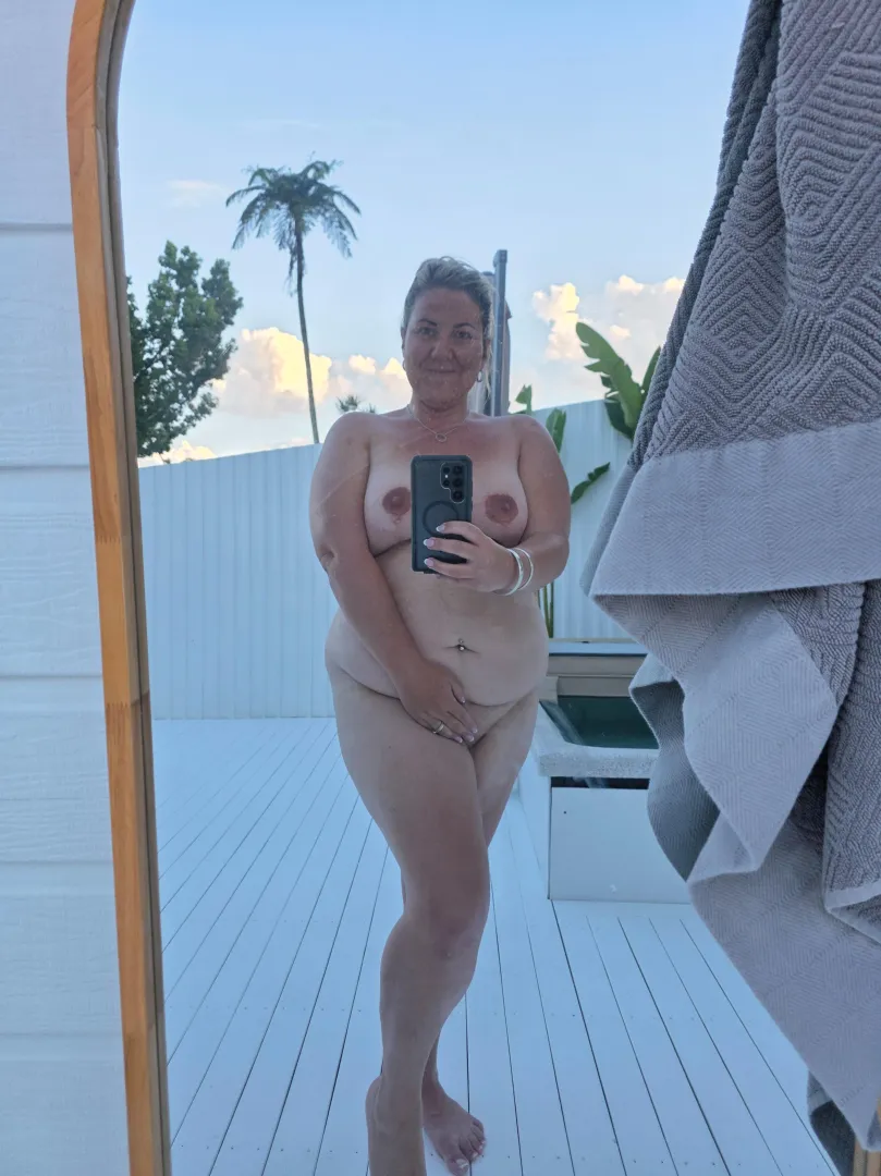 perfect day for skinny dipping (oc)