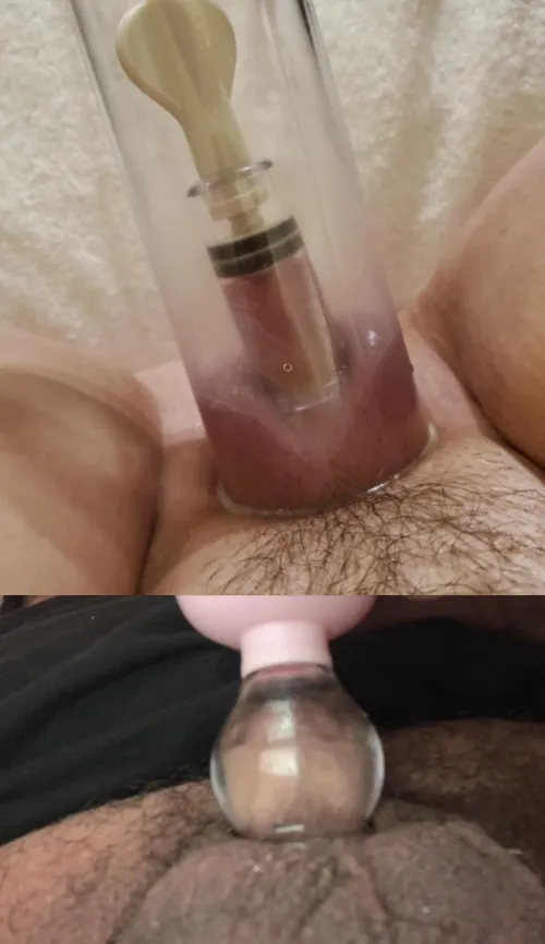 Pussy+ppPump+clitPump x Micro+NipplePump = d? Solve for little d…
