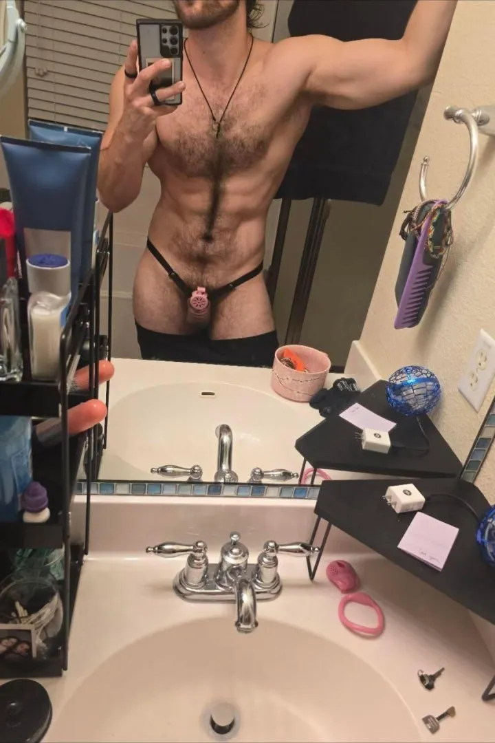 Run your hands through my hair ;)