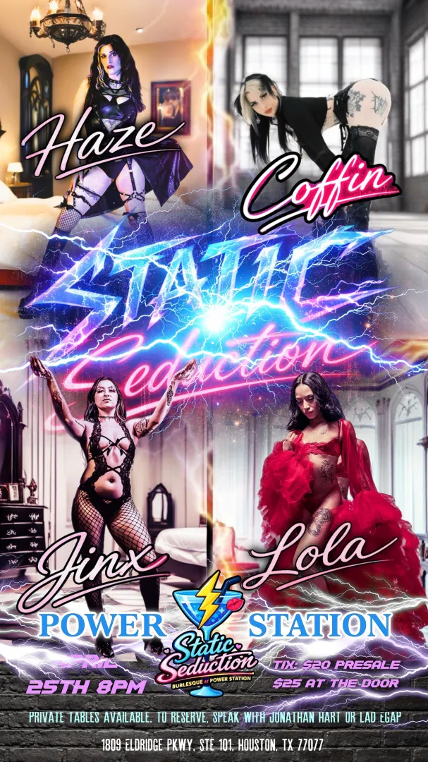 Static Seduction: A Cyber Burlesque Experience