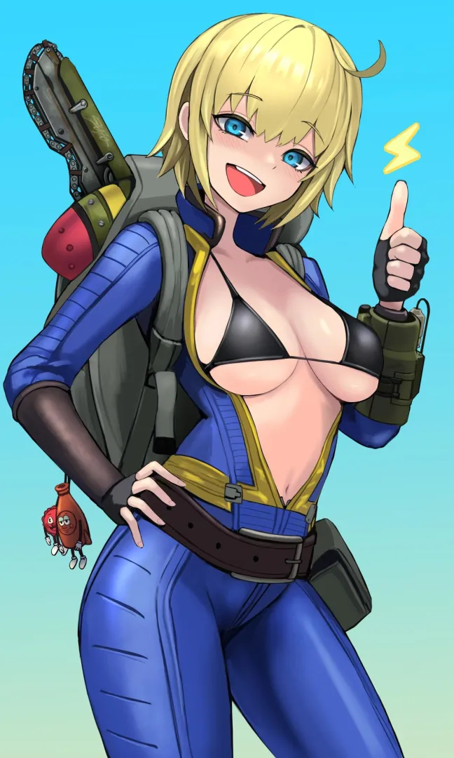 Summer Vault Girl (Sunao (70 The) on Pixiv) [Fallout]