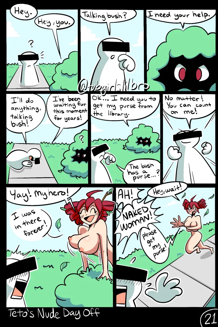 Teto's Nude Day Off Pg.21/?