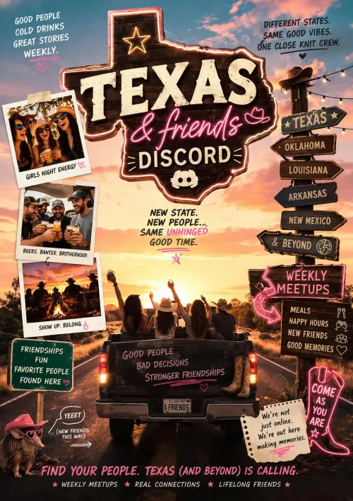 ✨ Texas & Neighboring states – Real People, Real Connection ✨
