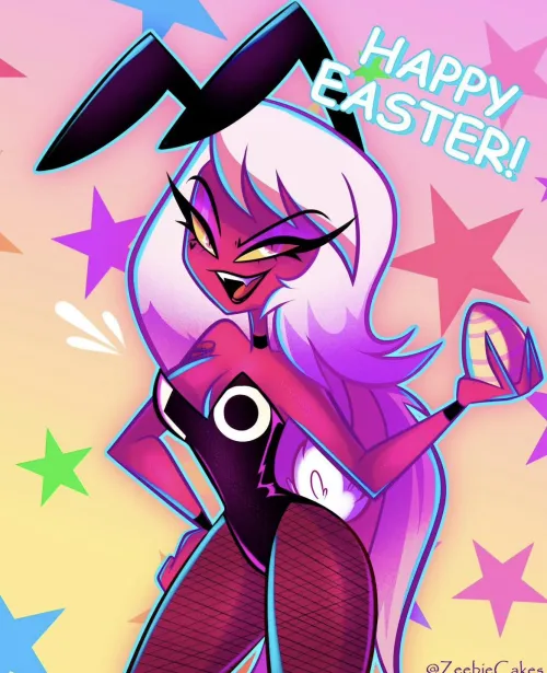 Verosika Rabbit (art by @ZeebieCakes)