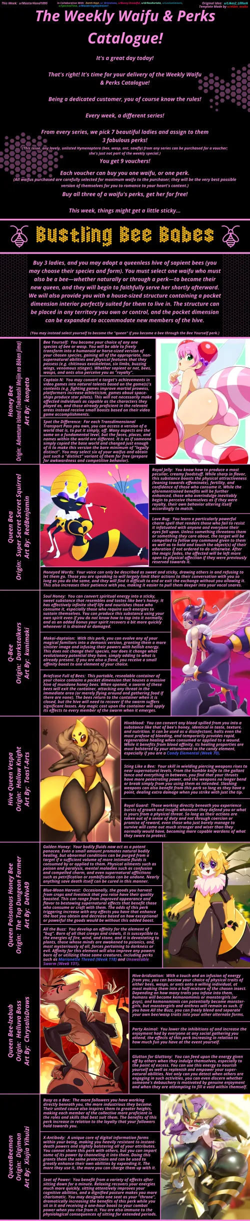 Weekly Waifu & Perks Catalogue Week 207: April Fool's Day Special!