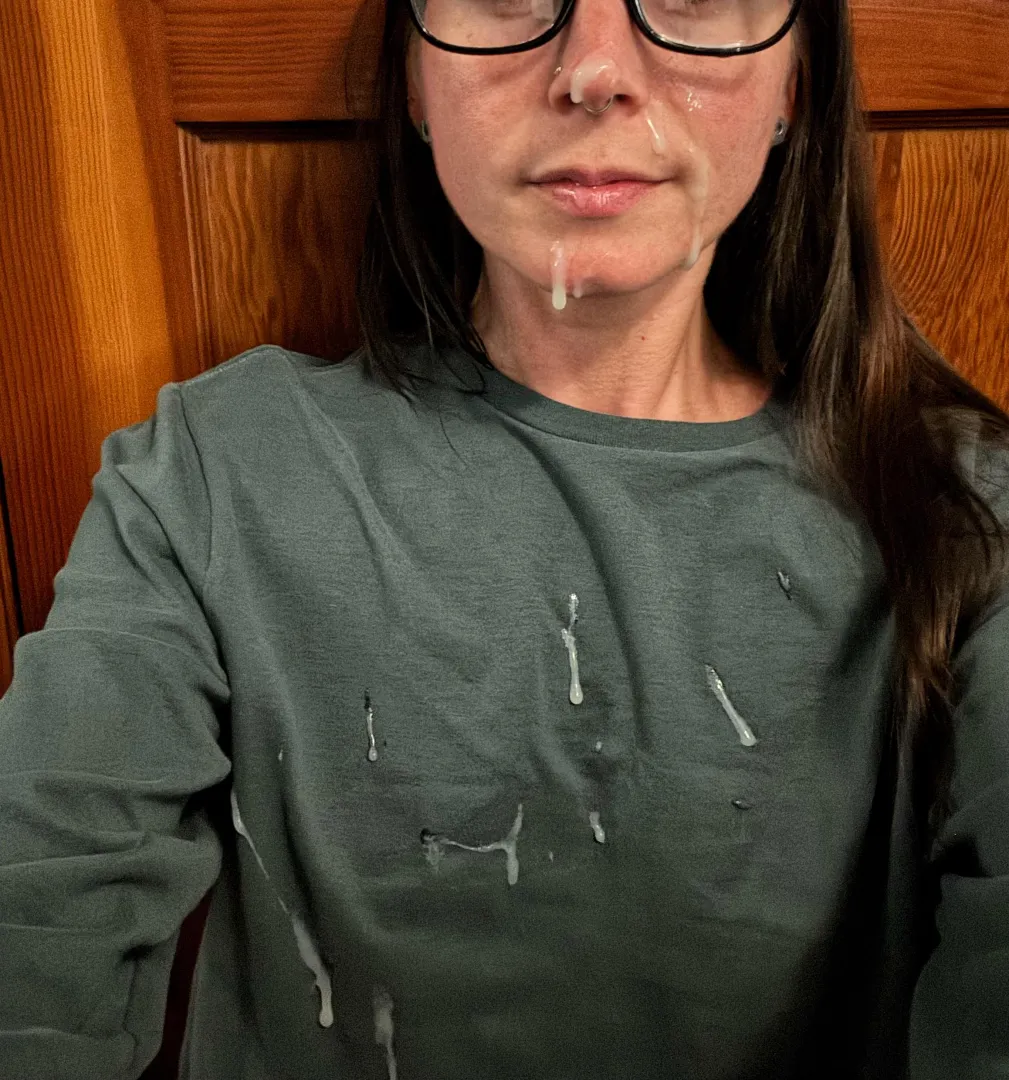 What a messy facial, I got (OC)