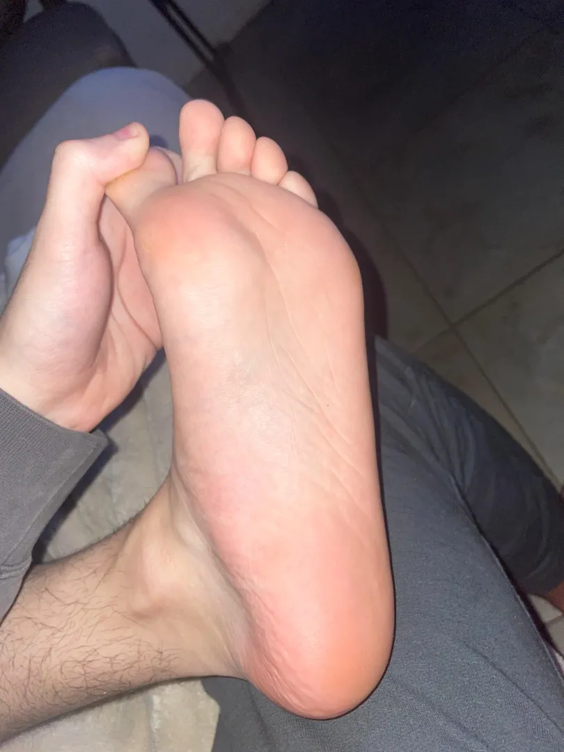 Would you lick my feet after training? 
