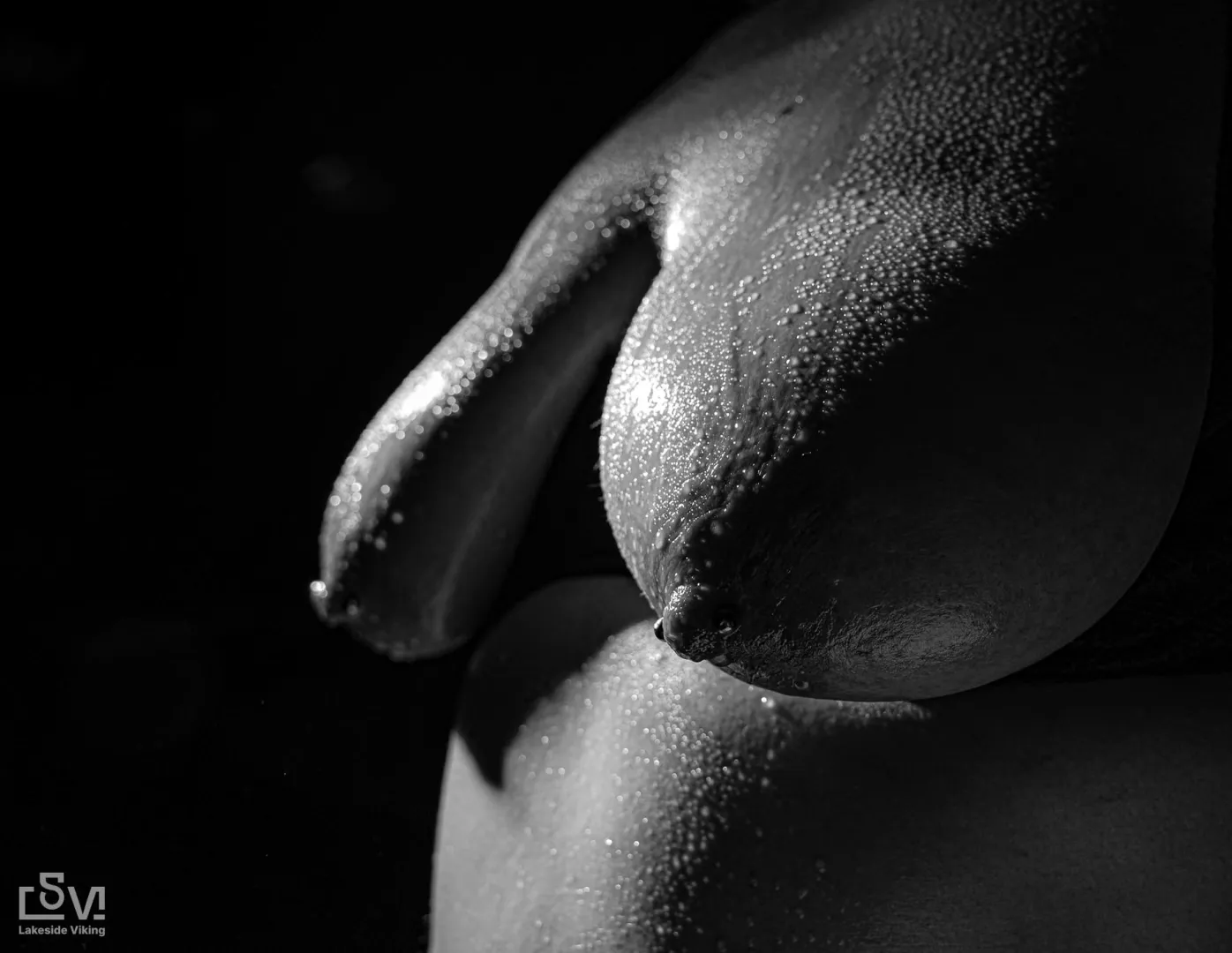 Öl, Wasser und Haut